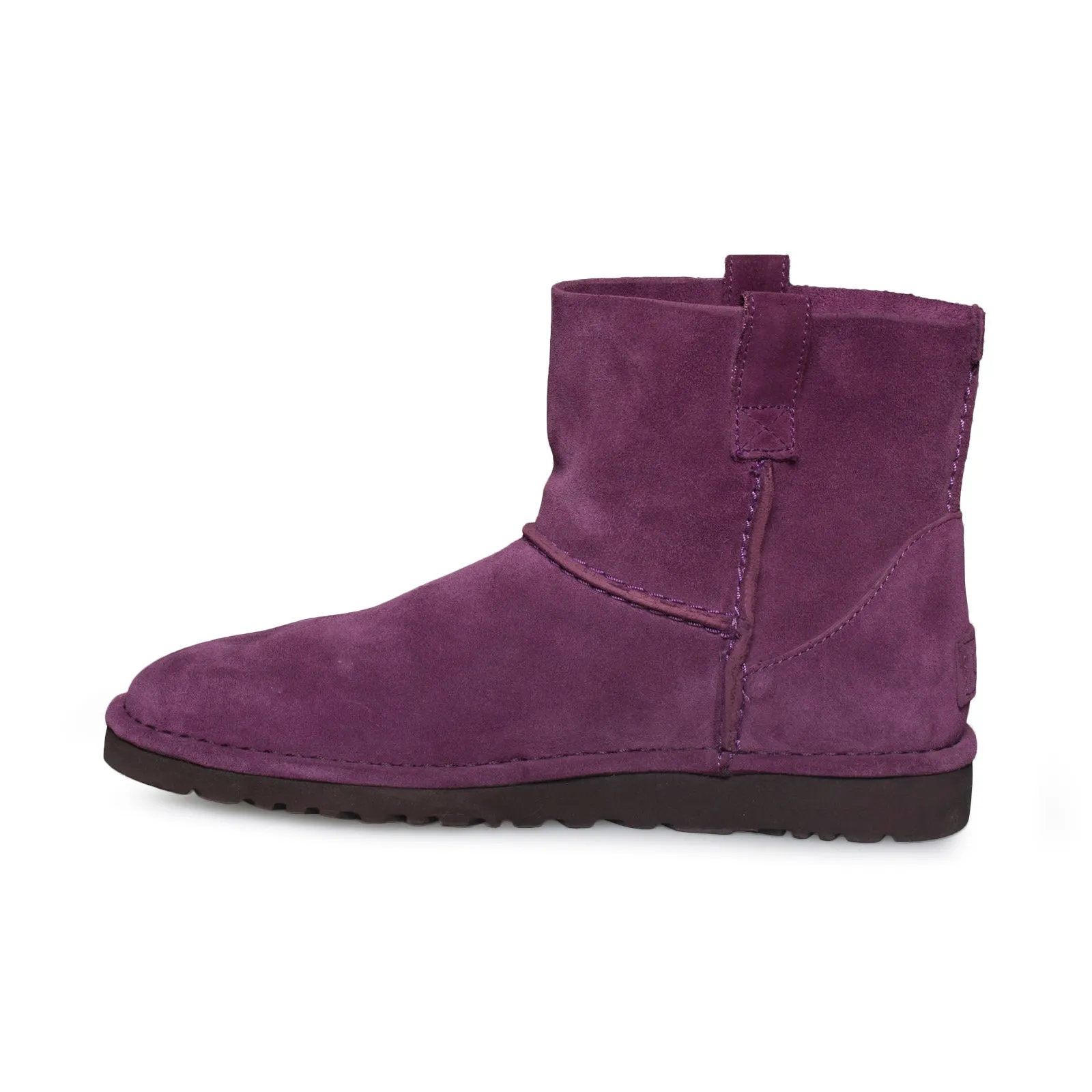 UGG Classic Unlined Mini Grape Wine Boots - Women's