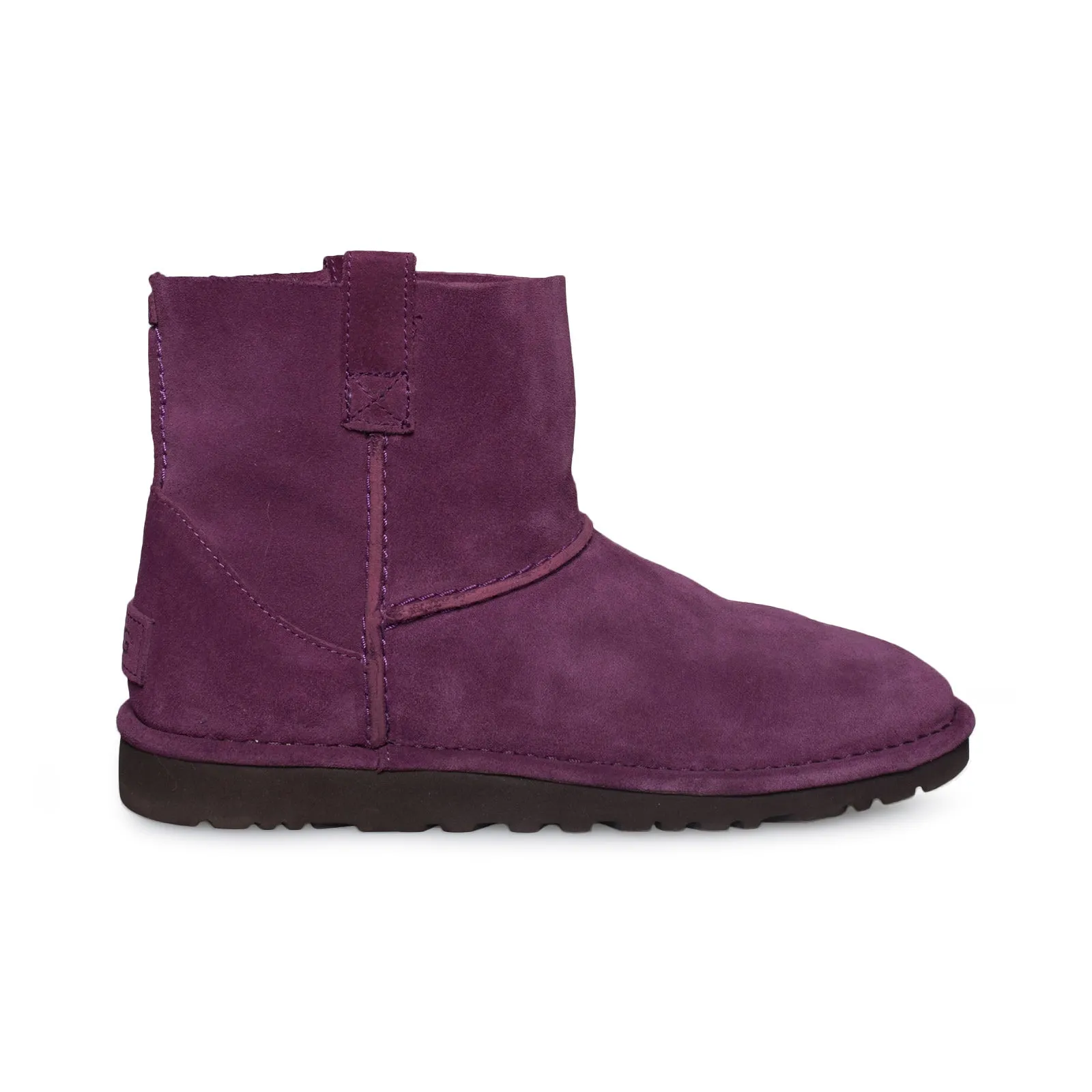 UGG Classic Unlined Mini Grape Wine Boots - Women's