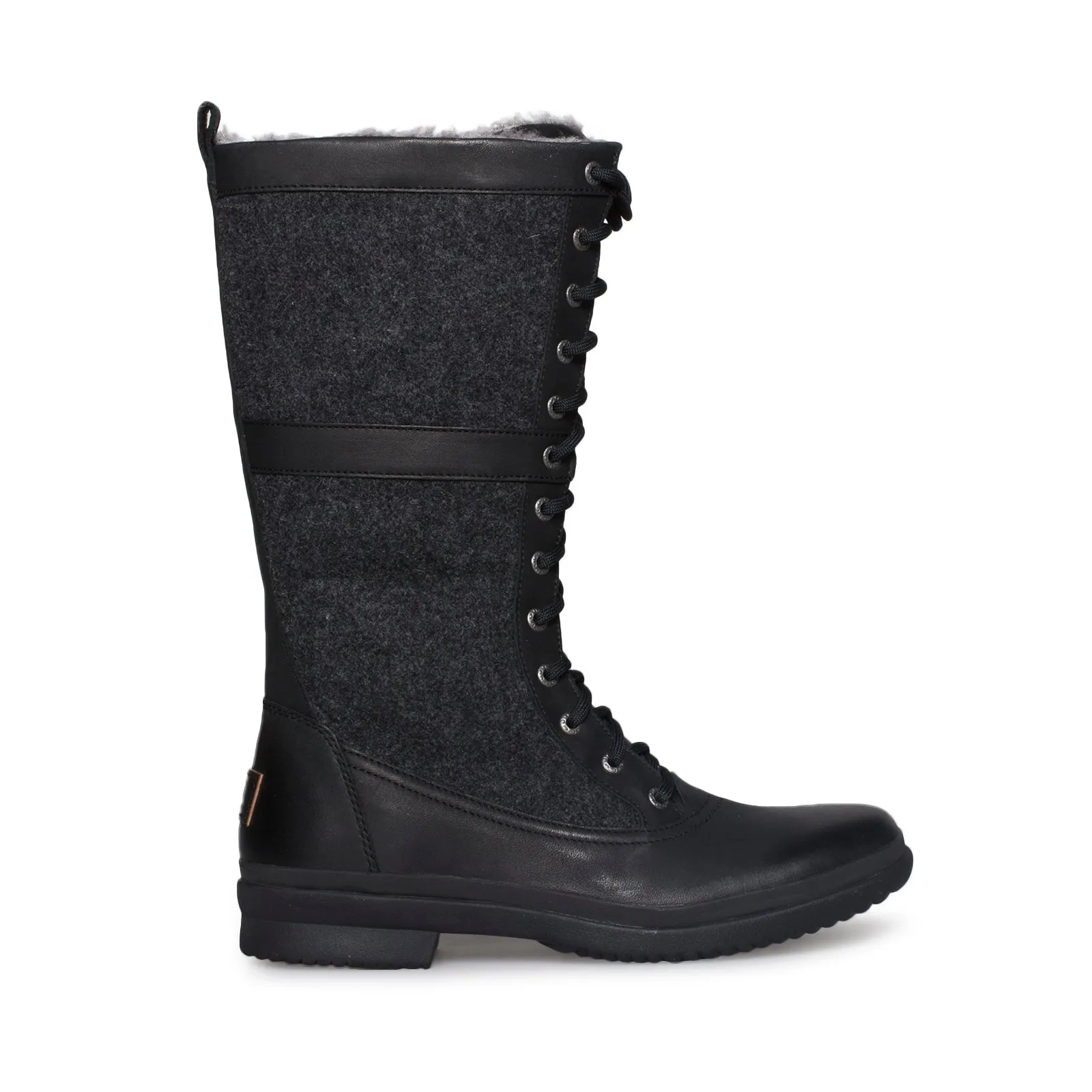 UGG Elvia Black Boots