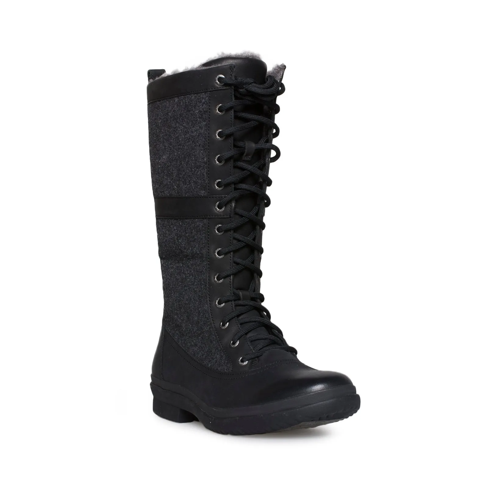 UGG Elvia Black Boots