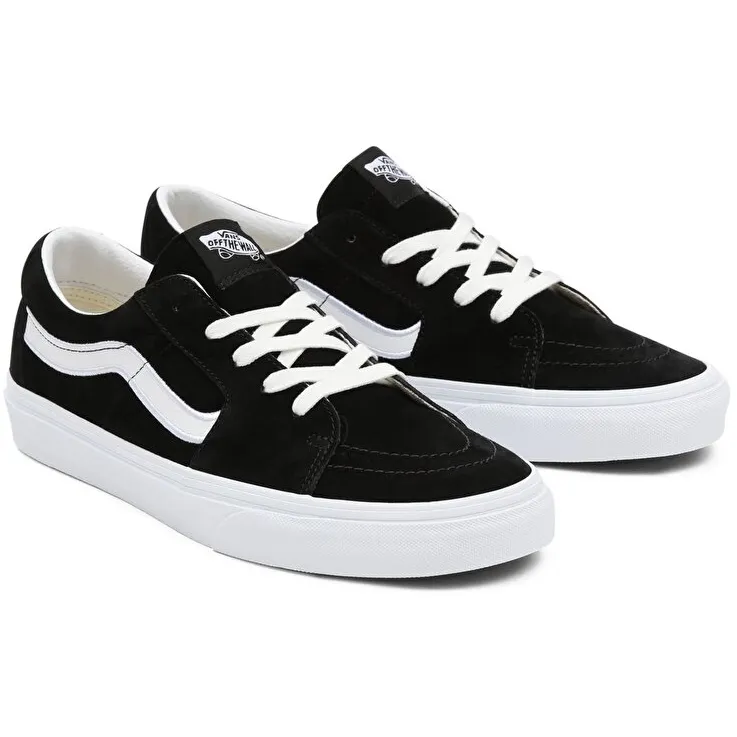 Vans Unisex Vintage Sport Sk8 Low Shoes - Black / True White