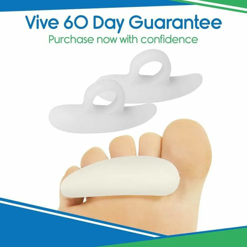 Vive Health Sole Hammer Toe Splint - White