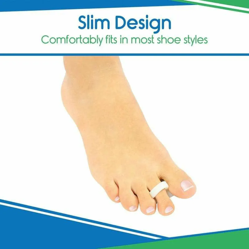 Vive Health Sole Hammer Toe Splint - White