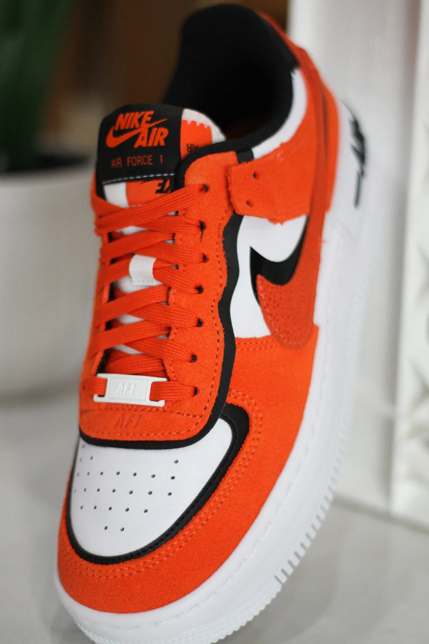 W NIKE AIR FORCE 1 SHADOW "RUSH ORANGE"