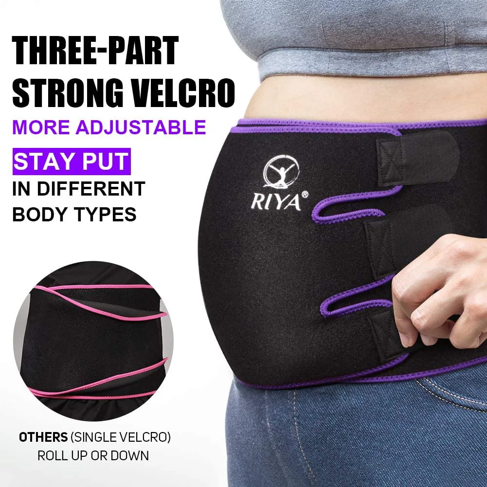 Waist Trimmer Sweat Waist Trainer Women Waist Sweat Belt Band Belly Stomach Wrap