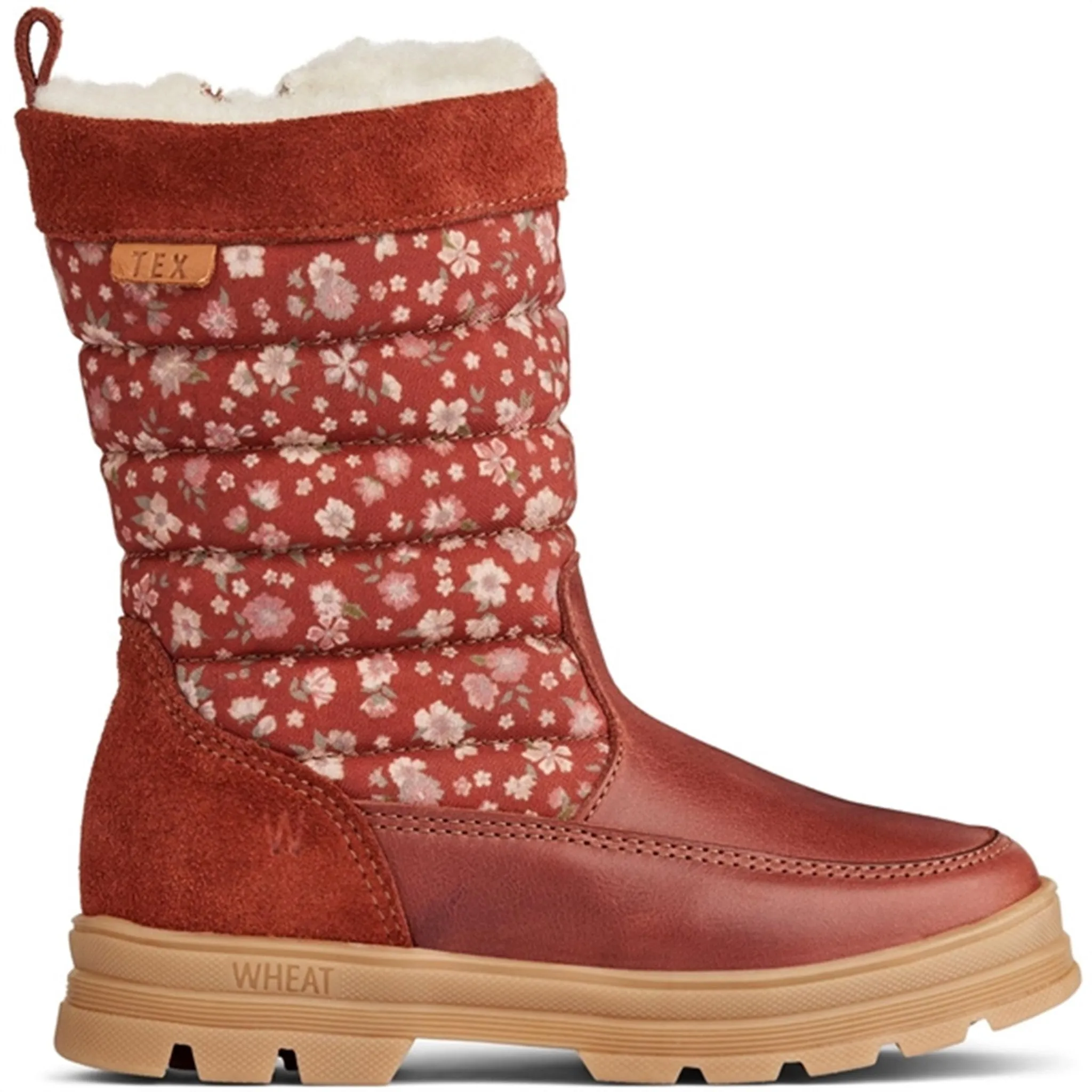 Wheat Winter Boots Koa High Tex Inside Zip Red