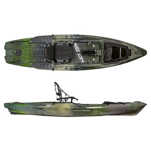 Wilderness Systems Recon 120 Fishing Kayak with AirPro ACES Seat