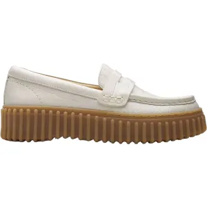 Women's Clarks Torhill Penny Cream Interest