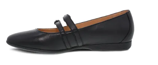 Women's Dansko Leeza 2041020200 Color:  Black Nappa Mary Jane