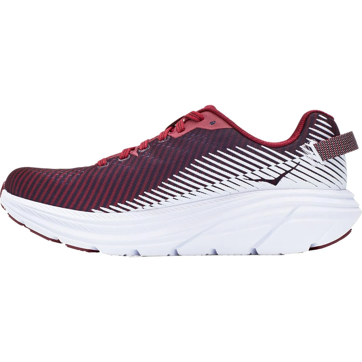 Women's Hoka One One Rincon 2 Cordovan/White Mesh Women's Shoes