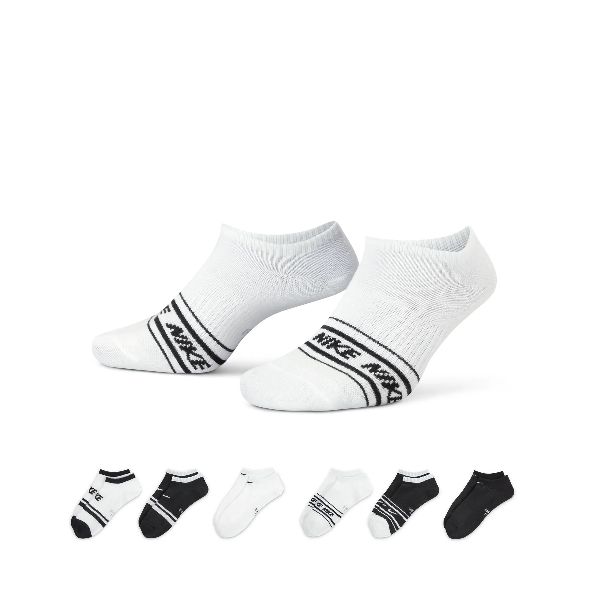 Women's Nike 3-Pack Everyday Lightweight No-Show Sock