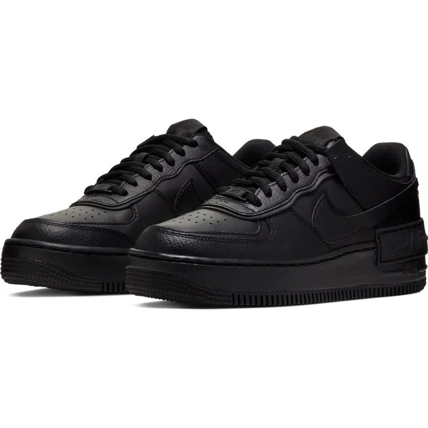 Women's Nike Air Force 1 Shadow - BLACK/BLACK-BLACK