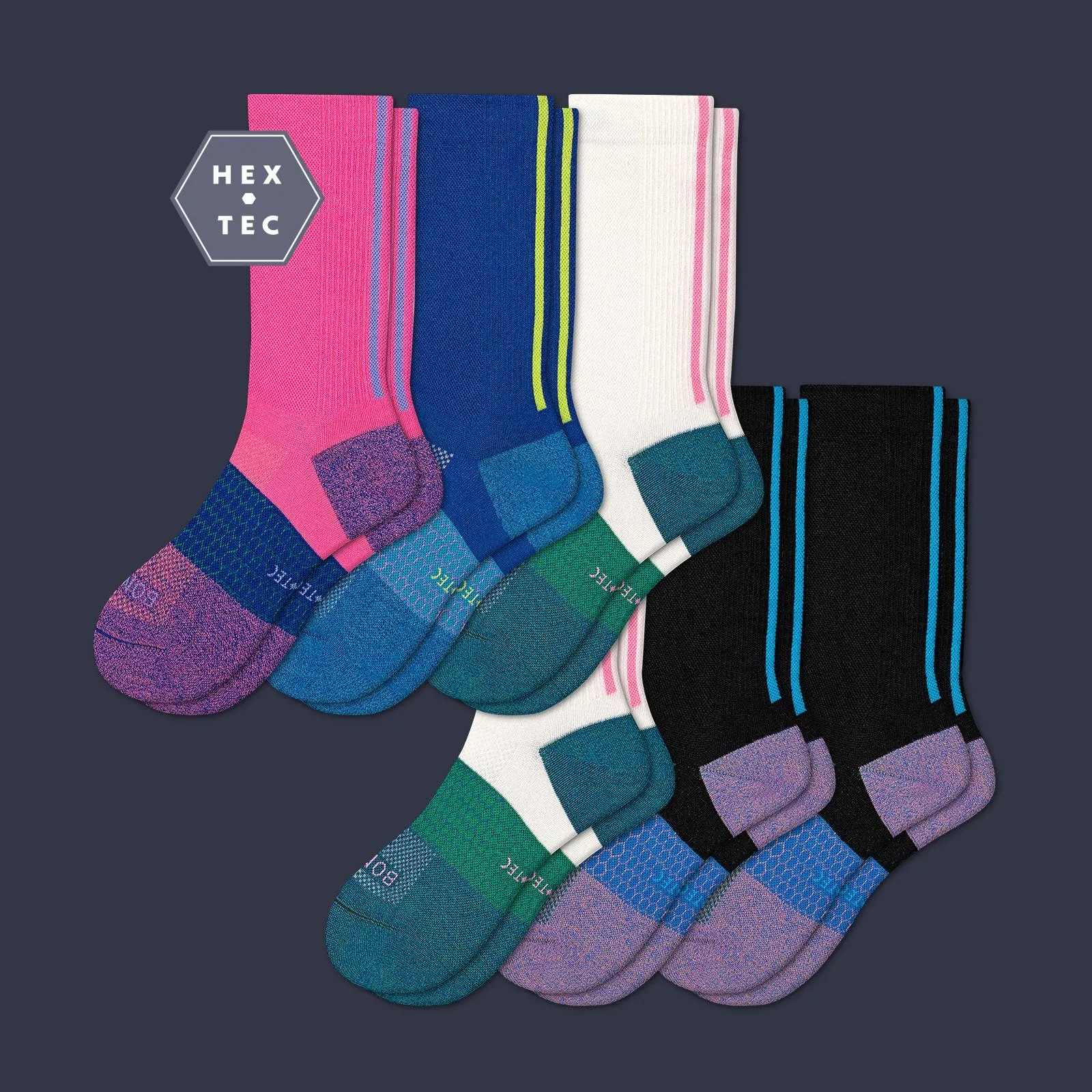 Women's Performance Cycling Sock 6-Pack