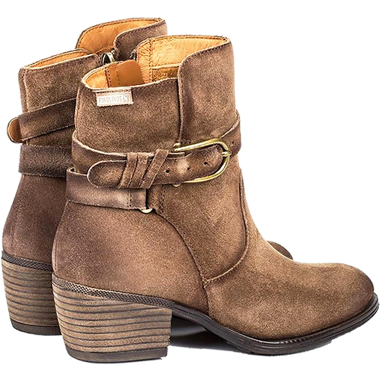 Women's Pikolinos Baqueira W9M-8563SO Stone Suede