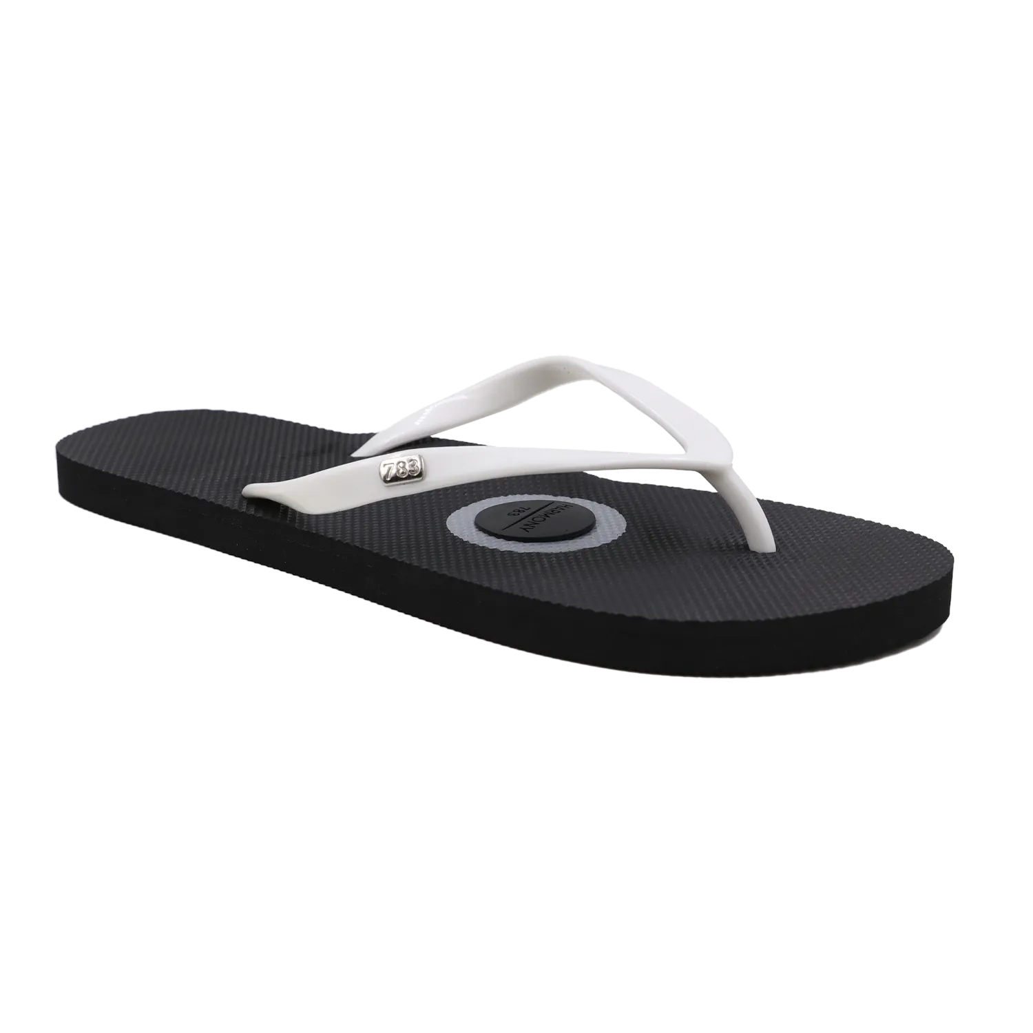 Women's Plug Flip Flop • Black & White