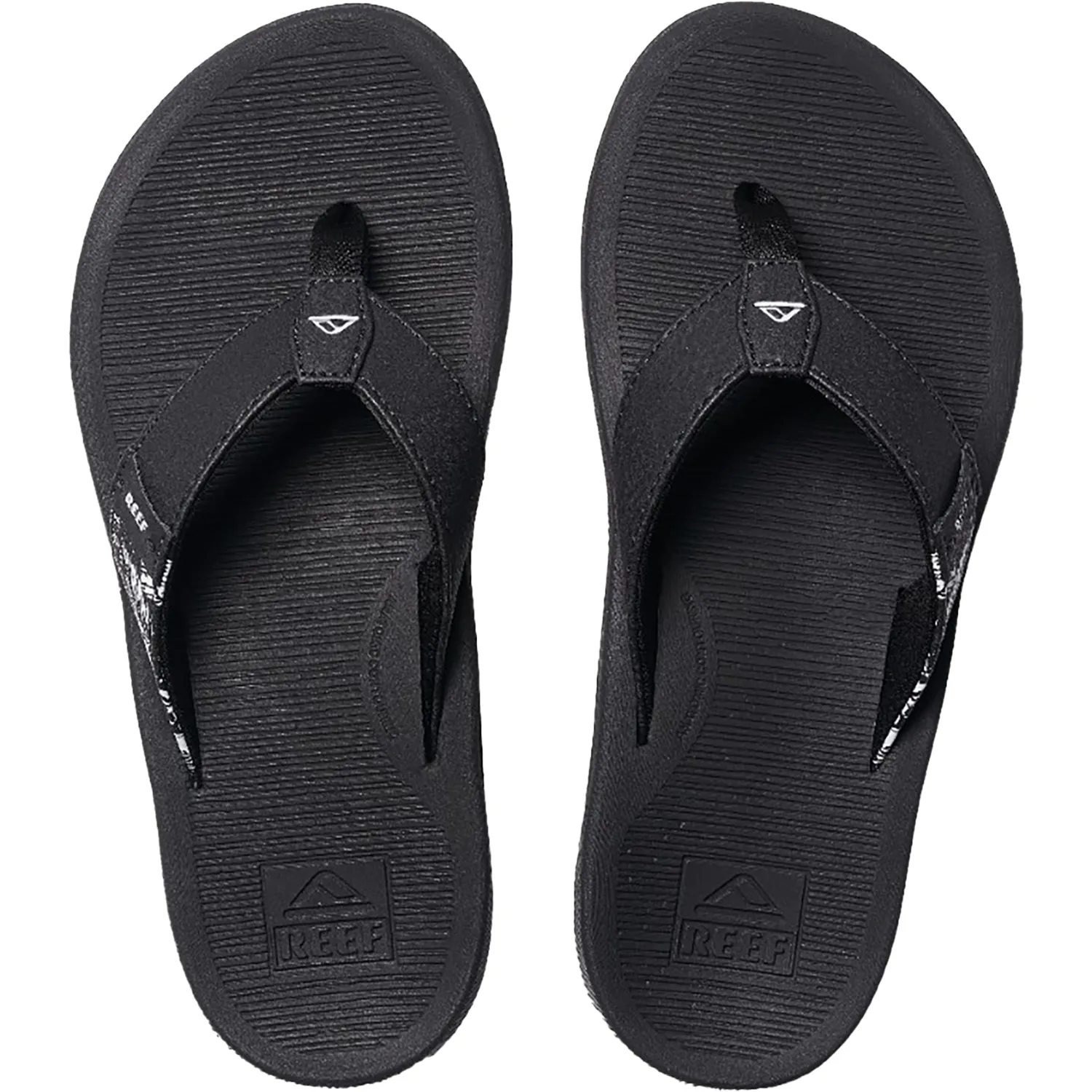 Women's Reef Santa Ana Black/White Synthetic