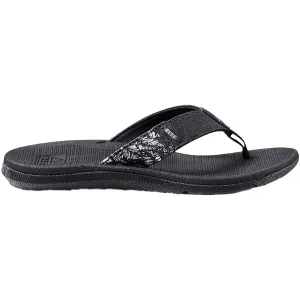 Women's Reef Santa Ana Black/White Synthetic