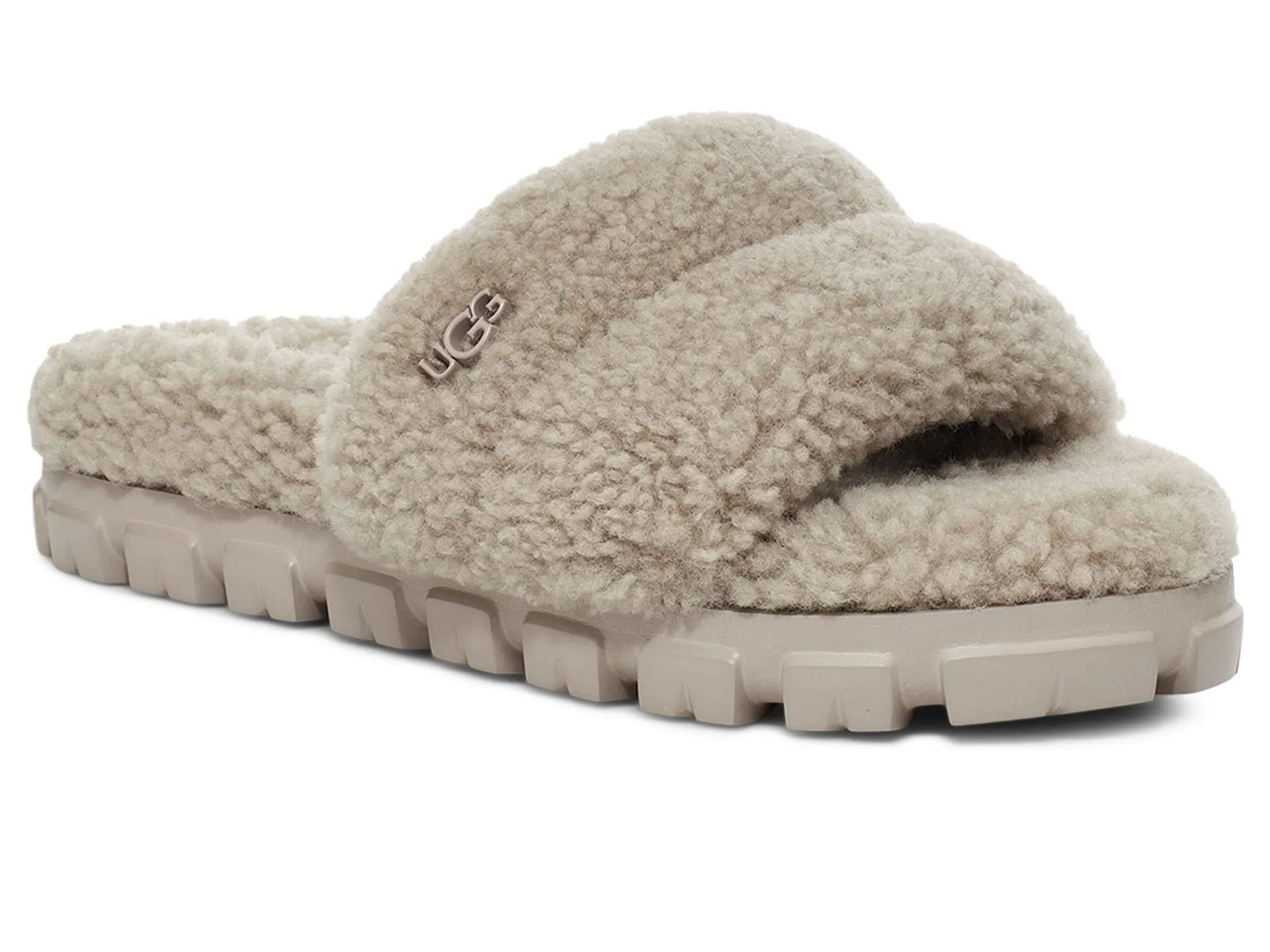 Women's Shoes UGG COZETTA CURLY Slipper Slide Sandals 1130838 GOAT