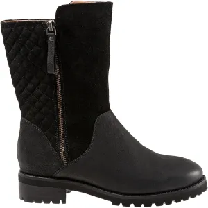 Women's SoftWalk Mansfield Black Leather