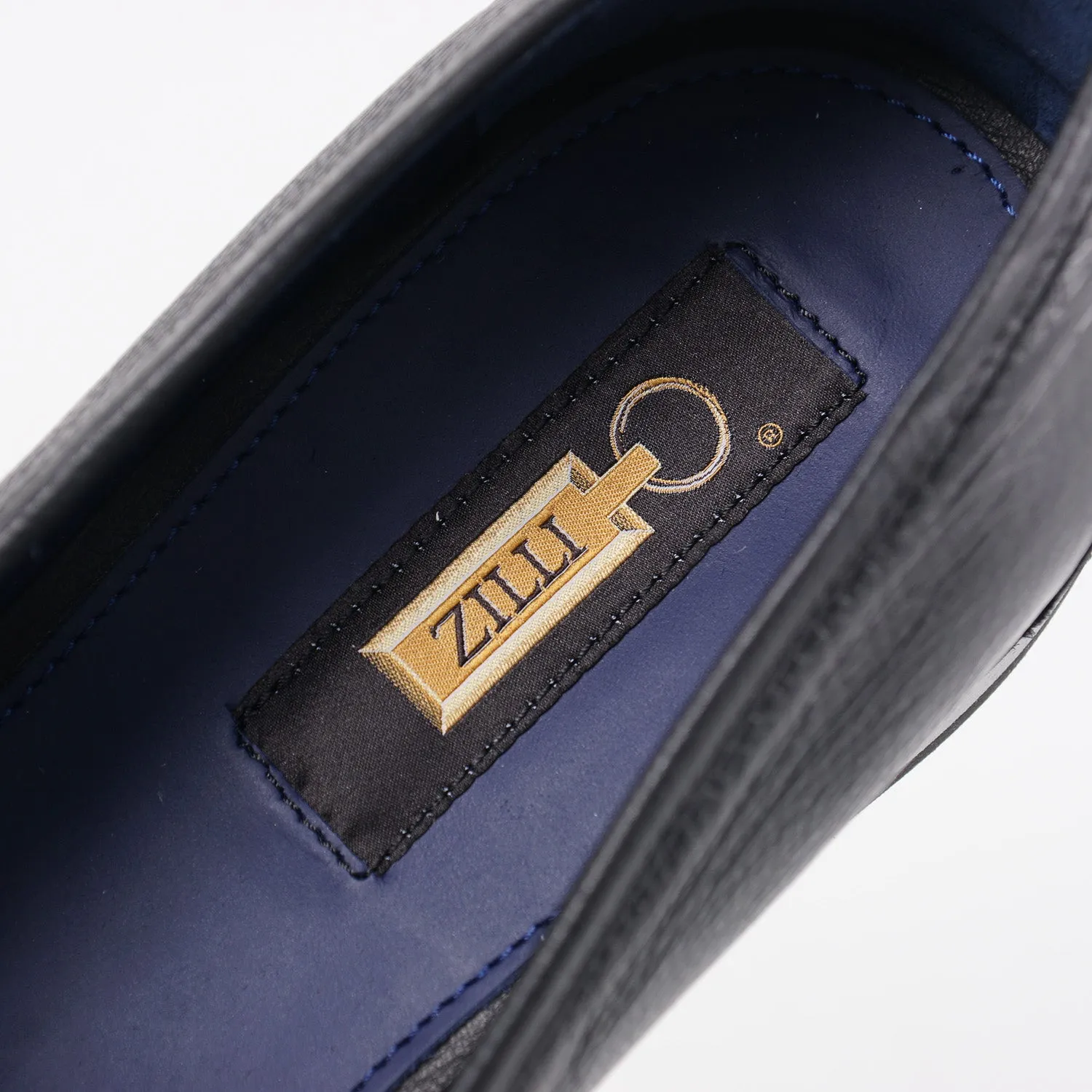 Zilli Ostrich and Calf Leather Loafers